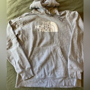 The North Face Light Gray Men's Hoodie